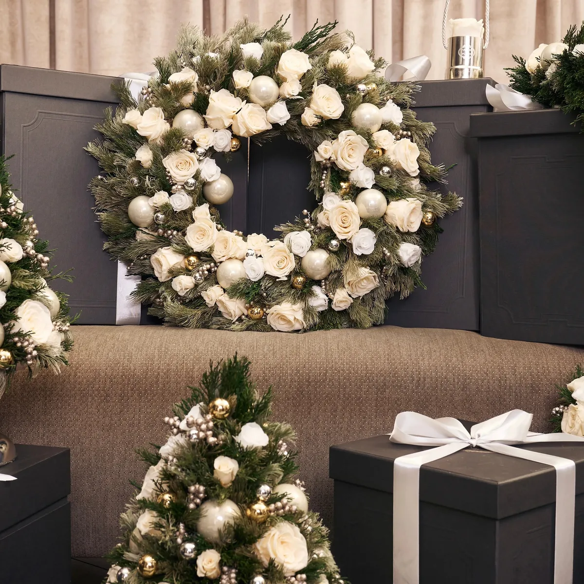 Déco d’Or Grand Wreath for the holiday home