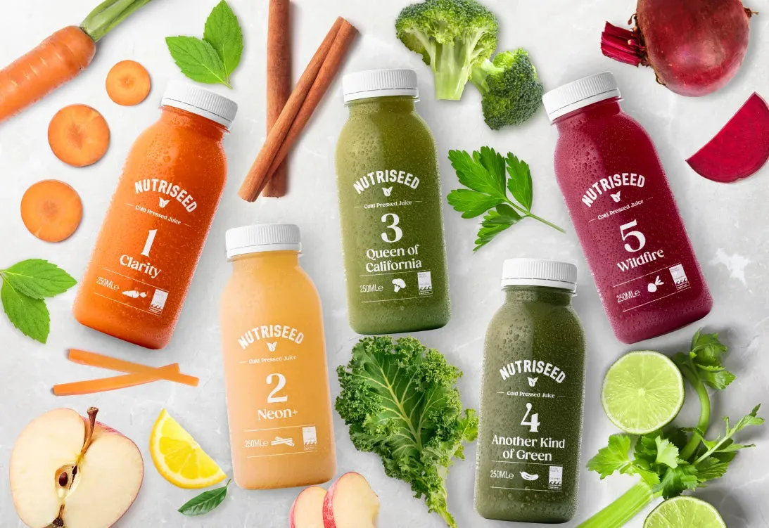 Nutriseed juice cleanse blends