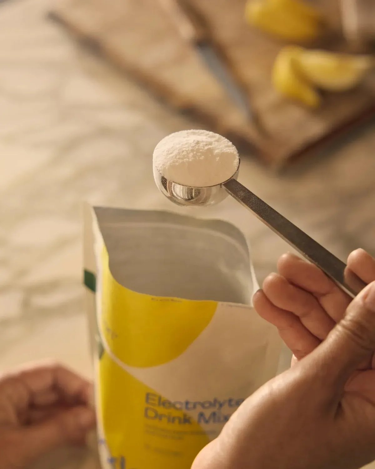 Organic Hydration made in an everyday kitchen