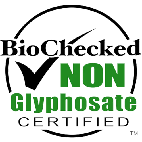 BioChecked Non-Glyphosate Certified