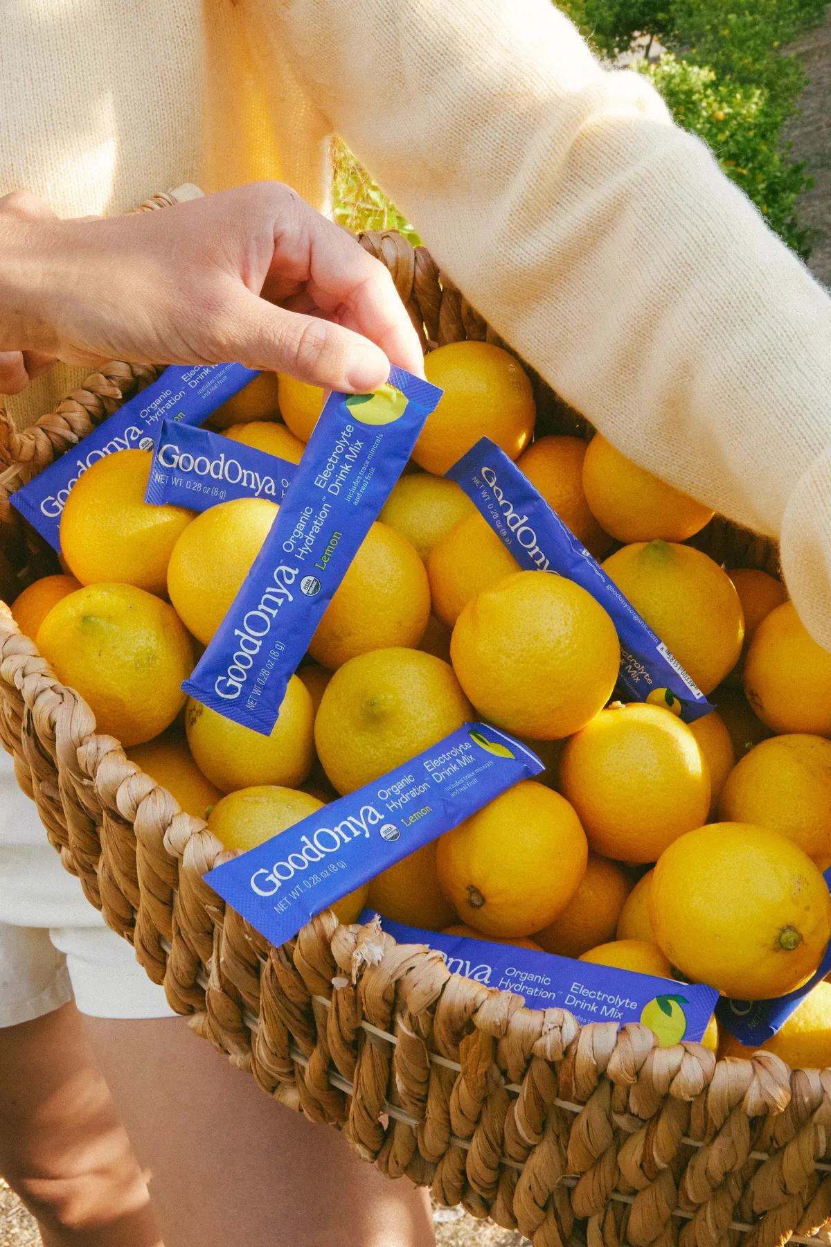 Organic Hydration Lemon stick ready to mix on the go